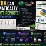 📊 How VBA Can Automatically Generate Reports From Large Datasets