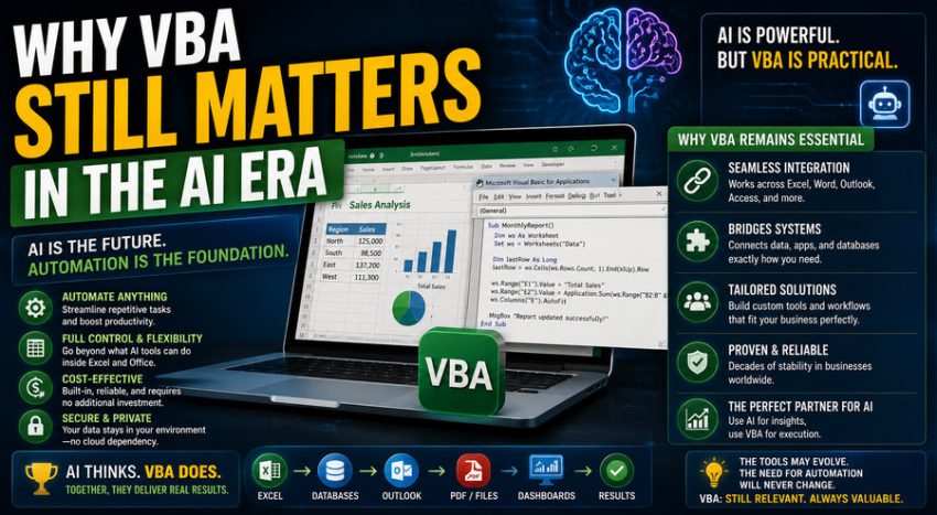 Why VBA Still Matters in the AI Era