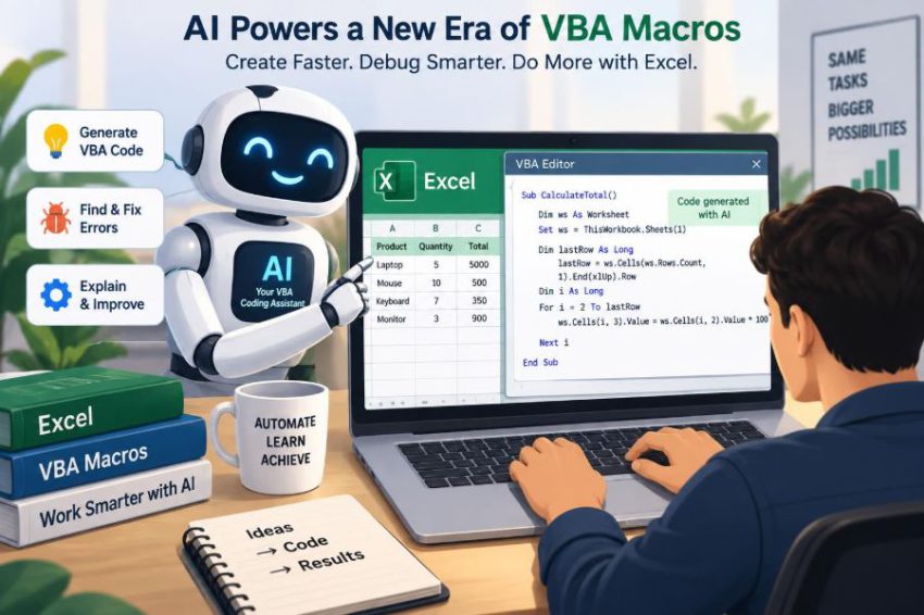⚙️ Breakthrough in Excel Automation: How AI Is Changing the Way VBA Macros Are Created and Debugged