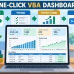 📊 How to Build an Excel VBA Dashboard That Updates Reports with One Click