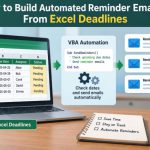 ⏰ How to Build Automated Reminder Emails From Excel Deadlines