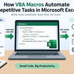 ⚙️ How VBA Macros Automate Repetitive Tasks in Microsoft Excel