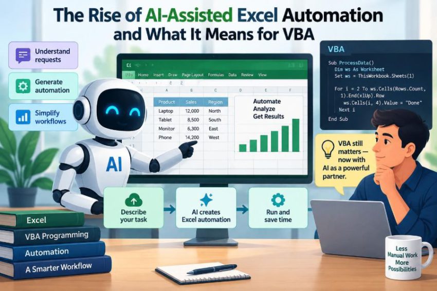 ⚙️ The Rise of AI-Assisted Excel Automation and What It Means for VBA