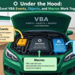 ⚙️ Under the Hood: How Excel VBA Events, Objects, and Macros Work Together
