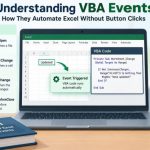 ⚙️ Understanding VBA Events and How They Automate Excel Without Button Clicks
