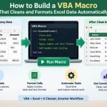 ⚙️ How to Build a VBA Macro That Cleans and Formats Excel Data Automatically
